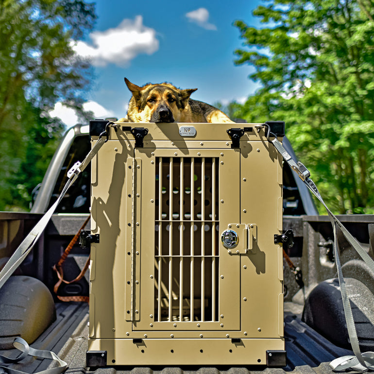 K9 Kennel Boss - Heavy-duty, fully collapsible aluminum dog crates